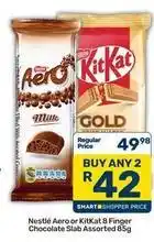 Pick n Pay Nestlé - aero or kitkat 8 finger chocolate slab assorted offer