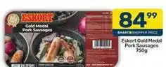 Pick n Pay Eskort - gold medal pork sausages offer