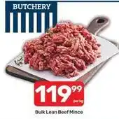 Pick n Pay Bulk lean beef mince offer