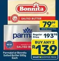 Pick n Pay Bonnita - salted butter offer
