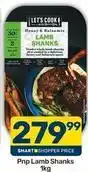 Pick n Pay Lamb shanks offer