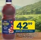 Pick n Pay Krush - 100% fruit juice blend offer