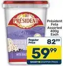 Pick n Pay President - feta assorted offer