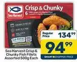 Pick n Pay Sea harvest - crisp & chunky fish fillets offer