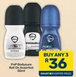 Pick n Pay Bodysure roll on offer