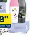 Pick n Pay Dove - roll on offer