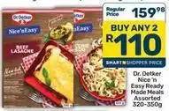 Pick n Pay Dr. oetker - nice 'n easy ready made meals offer
