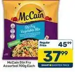Pick n Pay Mccain - stir fry vegetable mix offer