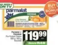 Spar Parmalat - pre-packed cheese offer