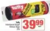 Spar Tuffy - interleaved bin liners offer