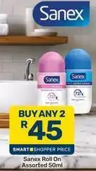 Pick n Pay Sanex - roll on offer
