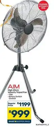 Pick n Pay Aim - high 45cm velocity tripod fan offer