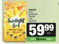 SuperSpar Sunlight - 5 in 1 handwash powder offer