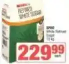 Spar Spar - white refined sugar offer