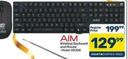Pick n Pay Aim - wireless keyboard and mouse - model: m53db offer