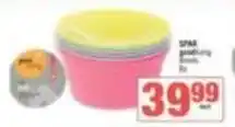 Spar Spar - good living bowls offer