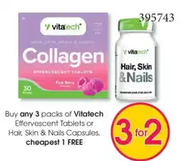 Clicks Vitatech Collagen offer