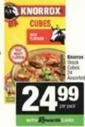 SuperSpar Knorrox - cubes beef flavour offer