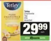 SuperSpar Tetley - pure chamomile tea offer