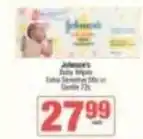 Spar Johnson's - baby wipes offer