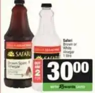 SuperSpar Brown or white vinegar offer