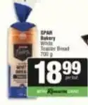 SuperSpar Spar - white toaster bread offer