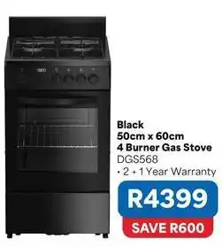 OK Furniture Defy - 4 burner gas stove dgs568 offer