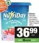SuperSpar Danone - nutriday full cream offer