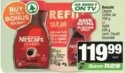 Spar Nescafé - classic coffee jar offer