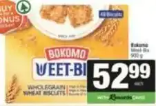 SuperSpar Bokomo - weet-bi wholegrain wheat biscuits offer