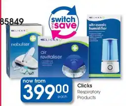 Clicks Clicks air revitaliser offer