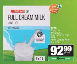 Spar SPAR Full Cream Milk offer