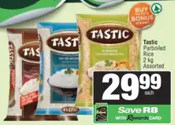 Spar TASTIC Parboiled Rice offer