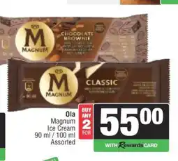 Spar Ola Magnum Ice Cream offer