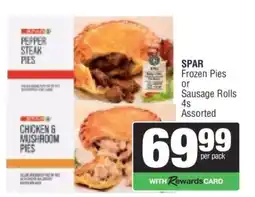 Spar SPAR Frozen Pies or Sausage Rolls offer