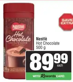 Spar Nestlé Hot Chocolate offer