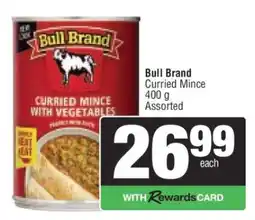 Spar Bull Brand Curried Mince offer