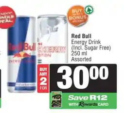 Spar Red Bull offer