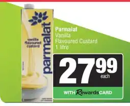 Spar PARMALAT VANILLA FLAVOURED CUSTARD offer