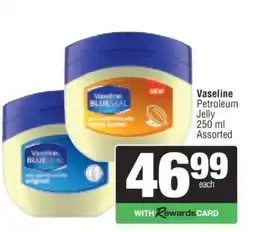 Spar VASELINE Petroleum Jelly offer