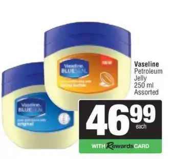 Spar VASELINE Petroleum Jelly offer