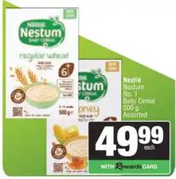 Spar NESTLÉ NESTUM NO.1 BABY CEREAL offer