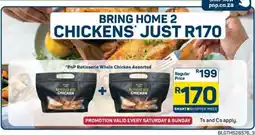 Pick n Pay PnP Rotisserie Whole Chicken Assorted offer