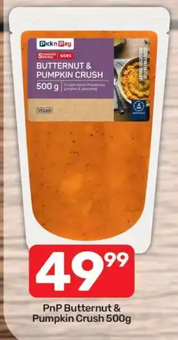 Pick n Pay PnP Butternut & Pumpkin Crush 500g offer