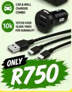 Matrix Warehouse Philips Car & Wall Charger Combo offer