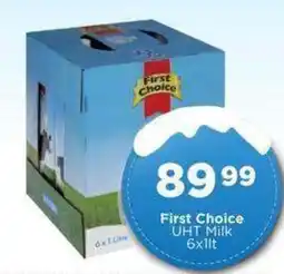 Check Star First Choice UHT Milk offer