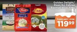 Check Star Golden Delight/Raaz/Az Zahraa Basmati Rice offer