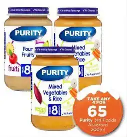 Check Star Purity 3rd Foods Assorted offer