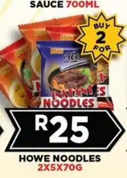 Goal Supermarket Howe Noodles offer