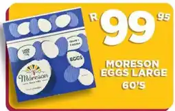 Goal Supermarket Moresan Eggs Large offer